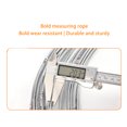 thumbnail image 3 of Construction Measure Rope, Deep Well Measuring Rope Non Shrinkage 50m Steel Wire Simple Operation  for Highways, 3 of 8