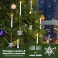 thumbnail image 2 of Velas LED remotas para árbol de Navidad de Lamp FPOO, paquete de 12, 2 of 7