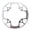 Silver, variant on CEORPER Aluminum Alloy Bicycles Chainring Guard Bicycles Sprocket Crankset Guard