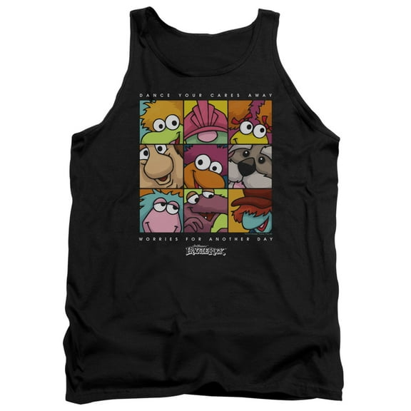 Fraggle Rock - Squared - Tank Top - Large