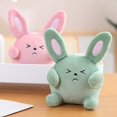 thumbnail image 4 of Cartoon Plush Doll Fully Filled Mini Lovely Fat Bunny Plushies Relieve Stress Soothing Toy Stuffed Animal Plush Rabbit Doll Decompression Toy New Year Gift, 4 of 10