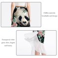 thumbnail image 2 of Panda Stylish Chiffon Beach Dress with Polyester Straps - Beach Skirt Option, 2 of 6