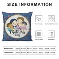 thumbnail image 6 of Nawypu Mother's Day Throw Pillow Covers 2pcs Happy Mother's Day Pillow Covers Best Mom Pillow Case Sofa Couch Living Room Bedroom Decortive Gift for Couch Sofa Bedroom Living Room, 6 of 6