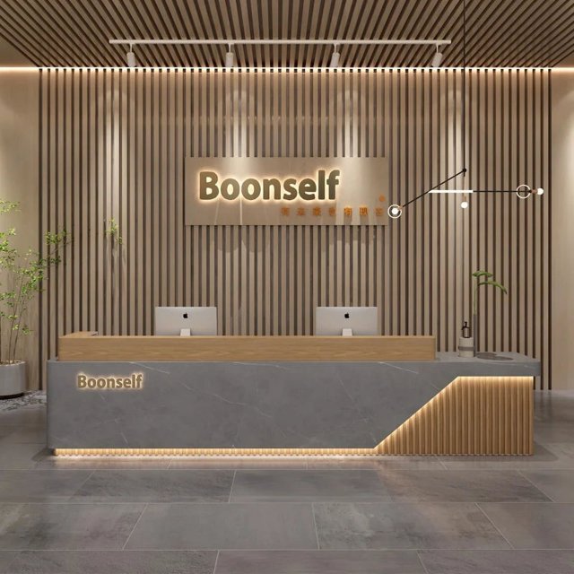 cash register table Reception Desk Executive Coffee Lectern Service Desk Front Cashiers Podiums scrivania reseption Furniture My Lux Decor Round