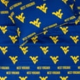 thumbnail image 5 of West Virginia Mountaineers 100% Cotton Sheet Set Blue Queen, 5 of 5