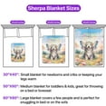 thumbnail image 5 of Welcome Spring Fairy Old English Sheepdog in Flower Meadow Cozy Sherpa Blanket Dog Lover Warm Soft Throw Blanket - 13002, 5 of 5