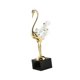 thumbnail image 5 of Figura de cisne coleccionable, estatua decorativa para sala de estar, oficina y estantería. Estilo D, 5 of 9