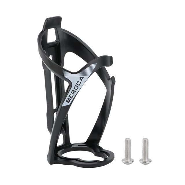 Portabotellas resistente para bicicleta, para carretera y montaña Negro