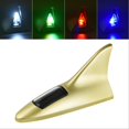 thumbnail image 3 of 6 Antenas de Tiburón Luz de Advertencia LED para Automóvil Strade Fareast Limited Dorado 3 piezas, 3 of 7