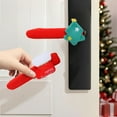 thumbnail image 7 of Shoreew Christmas Door Handle Covers Santa/Christmas Tree/Snowman/Reindeer Door Knob Protectors for Winter Christmas Kitchen Bathroom Home Decor, 7 of 7