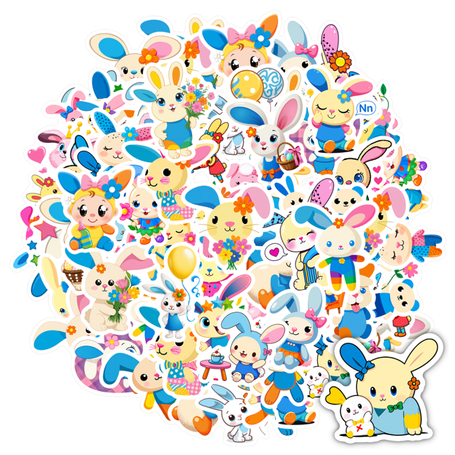 35pcs Colorful Animal Stickers Baby Stickers Cute Stickers for Laptops Notebooks Toys