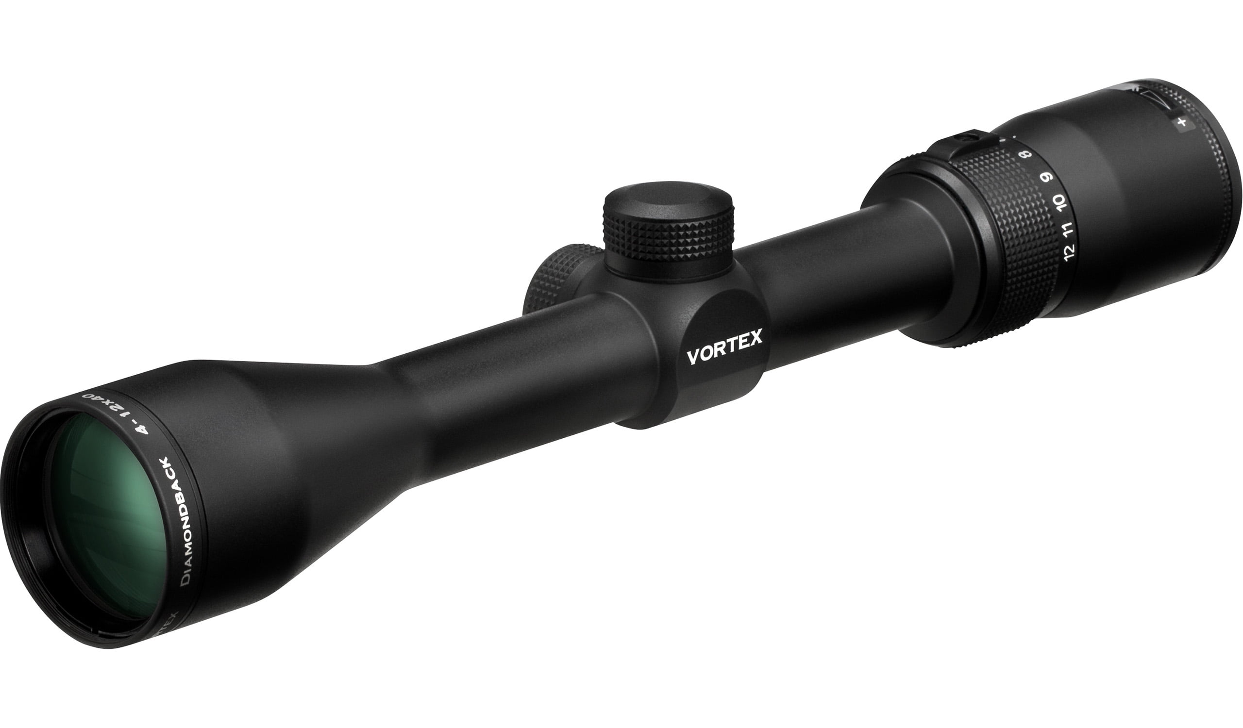 Vortex Optics Diamondback 4-12x40 Second Focal Plane Riflescope - Dead-Hold BDC Reticle (MOA)