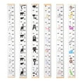 thumbnail image 6 of Wall Hanging Sticker Decorative Child Kids For Bedroom Home Decoration Baby Height Growth Chart Props Wooden, 6 of 14