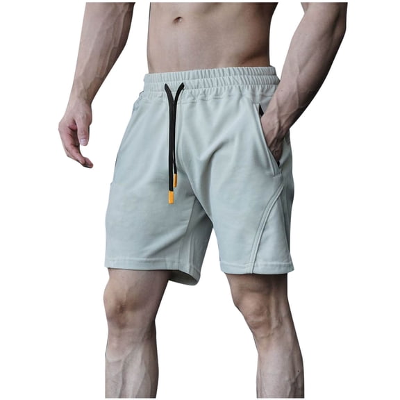 Nmnitkp Gym Shorts Men's Breathable Athletic Shorts Mens,Shorts Stretchy Fabric Quick-Dry Workout Training L