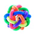 thumbnail image 1 of Labymos Colorful Soft Woven Bell Ball Toy for Pets 1PCS Diameter 6CM 7CM 9CM for, 1 of 8