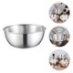thumbnail image 3 of Cuenco para mezclar huevos de cocina, ensaladera de acero inoxidable, cuenco para comida con escala HOMEMAXS 13362967-MX, 3 of 6