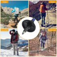 thumbnail image 3 of Bastón de trekking con puntas de carburo, paquete de 2 unidades, universal, tungsteno, 3 of 7