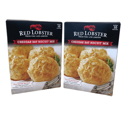 Red Lobster Cheddar Bay Biscuit Mix, Makes 10 Biscuits 11.36 oz Box (Pack of 2)