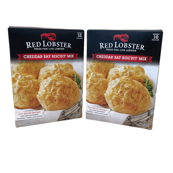 Red Lobster Cheddar Bay Biscuit Mix, Makes 10 Biscuits 11.36 oz Box (Pack of 2)