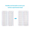 thumbnail image 3 of Protoboard 830 Puntos Mb-102 Para Arduino 3 Piezas, BLANCO, 3 of 5