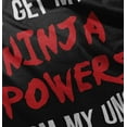 thumbnail image 5 of Get My Ninja Powers From My Uncle Toddler Boy Girl T Shirt Infant Toddler Brisco Brands 6M, 5 of 6