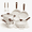 15Pcs White, variant on Carote 22-Piece Pots and Pans Set, Ceramic Nonstick Cookware Set with Steamer,Induction Compatible, White