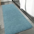 thumbnail image 6 of Junovo Soft Bathroom Rug Runner Absorbent Microfiber Bath Rugs for Bathroom Non Slip Bath Mat for Tub, Shower Floor,24"x48",Spa Blue, 6 of 6