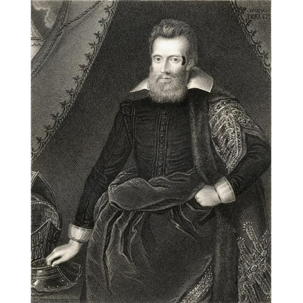 Posterazzi DPI1858591 Henry Danvers Comte de Danby 1573-1643 du Livre -Lodge S Portraits Britanniques Publié Imprimé de Londres 1823, 13 x 17