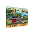 thumbnail image 2 of Trademark Fine Art 'Seaside Harbor' Canvas Art by Cheryl Bartley, 2 of 3