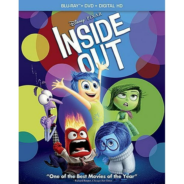 belofte Optimisme Oraal Inside Out (Blu-ray + DVD + Digital Code) - Walmart.com