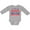 AC-Heather Grey, variant on Inktastic Puerto Rico Love My Puerto Rican Family Boys or Girls Long Sleeve Baby Bodysuit