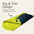 Coleman Montauk 20?F Big and Tall Sleeping Bag