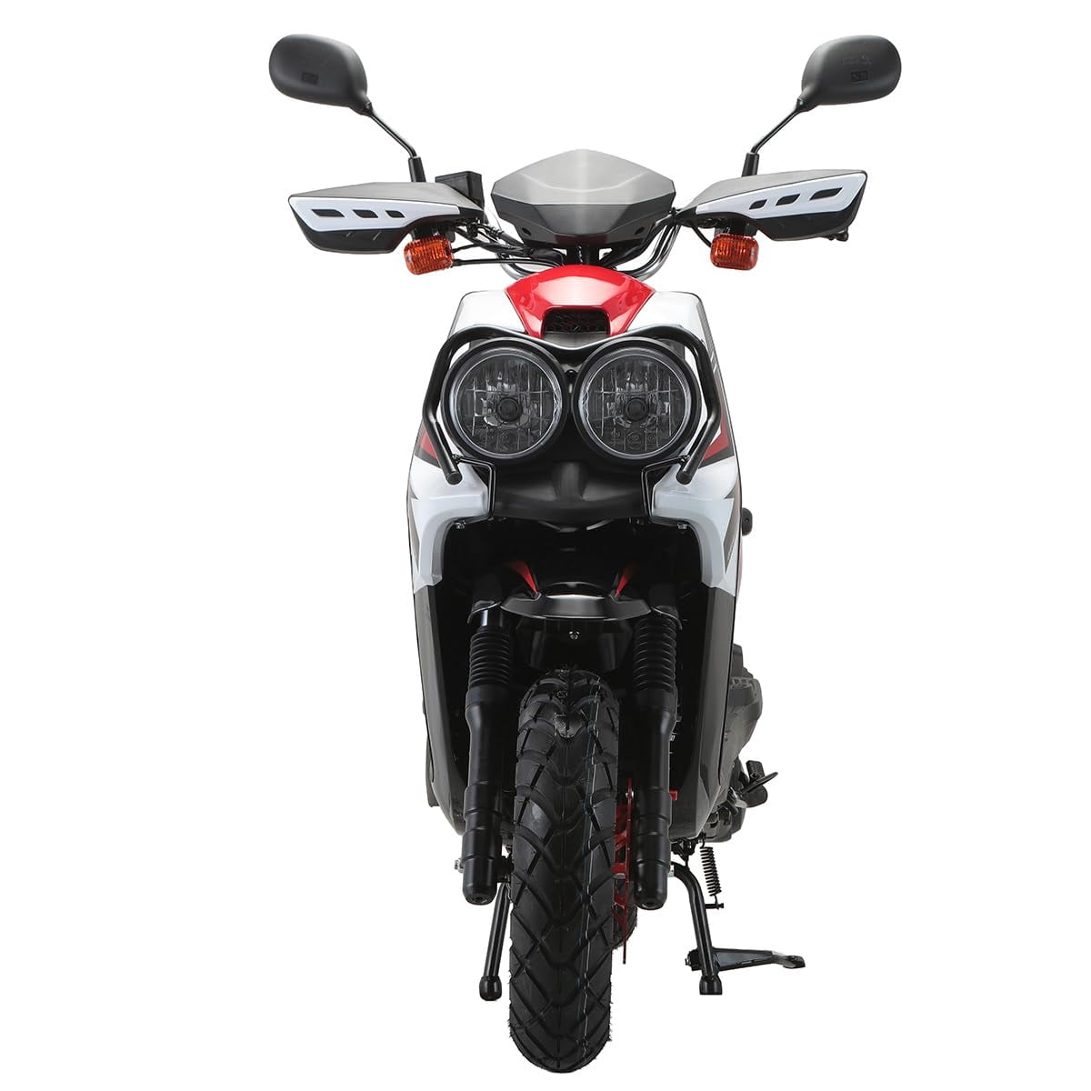 X‑Pro Lanai 150cc Gas Moped with 12" Alloy Wheels, Electric & Kick Start, Front Disc Brake, Automatic Transmission – Underseat Storage, Dual Headlights