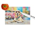 thumbnail image 4 of Yellow Labrador Hippie Dawg Glass Cutting Board Large 12 in x 15 in, 4 of 5