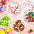 thumbnail image 5 of Princess Birthday Party Decorations, 96 Pcs Four Ever a Princess Plates and Napkins Forks Tableware Set, Girls 4th Birthday Party Supplies Disposable Plates Set for 24, 5 of 5