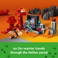 thumbnail image 5 of LEGO Minecraft The Nether Portal Ambush Adventure Set, Building Toy for Kids with Minecraft Action Figures and Battle Scenes, Minecraft Toy for Boys, Girls and Gamers Ages 8 and Up, 21255, 5 of 8