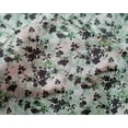 thumbnail image 5 of oneOone Silk Tabby Navy Blue Fabric Florals Quilting Supplies Print Sewing Fabric By The Yard 42 Inch Wide, 5 of 6