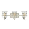 thumbnail image 5 of Savoy House 8-3030-3-SN Goodwin 3-Light Bathroom Vanity Light (24" W x 8"H), 5 of 6