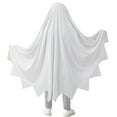 thumbnail image 3 of 3-10T Halloween Ghost Costume Kids Ghostly Costume White Halloween Ghost Cosplay Outfits for Boy Girl, 3 of 8