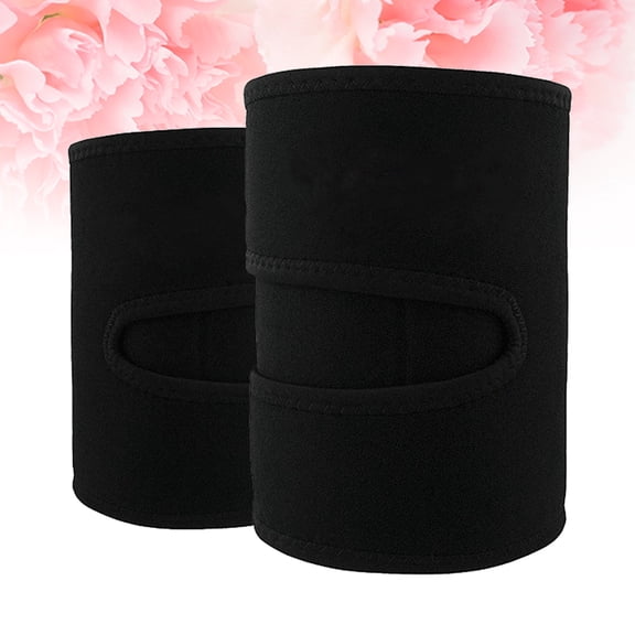 PAMINGONO 2Pcs Adjustable Thigh Sweat Belt and Arm Brace Strap for Sports and Muscle Support