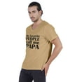 thumbnail image 4 of Inkmeso Mens Tshirt My Favorite People Call Me Papa Letter Printed Tshirt For Dad's Gift Tee Shirt For Proud Dad & Grandpa, 4 of 7
