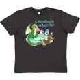 thumbnail image 3 of Inktastic Reading is Magical Dragon Green Dragon with Book Youth T-Shirt, 3 of 5