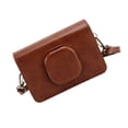 thumbnail image 4 of Estuche para cámara instantánea de cuero sintético, minibolsa protectora retro para cámara con correa de hombro ajustable para Mini Shot2, 4 of 12