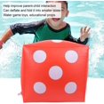 thumbnail image 5 of Juguete inflable gigante de la piscina de los dados de los 30*30*30cm, inflable portátil, 5 of 5