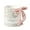 Pink, variant on LANFENG Bowknot Ceramic Mug 12oz Coffee Mug with Bow Handle Elegant Coffee Cup for Women & Couples for Valentines Day Anniversary Birthday