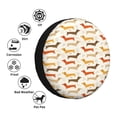thumbnail image 4 of Fotbe Dachshund Funda de Llanta de Repuesto con Estampado, Engrosada, Ajuste Universal para Jeep, Remolque, RV, SUV, Camión-17 inch, 4 of 6
