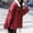 Red coat for women, variant on jtjvou Fashion Women Casual Button Pocket Drawstring Collar Long Sleeve Hoodless Coat Solid Color Comfortable Stylish Outwear Daily Wear for Various Occasions Beige XXL