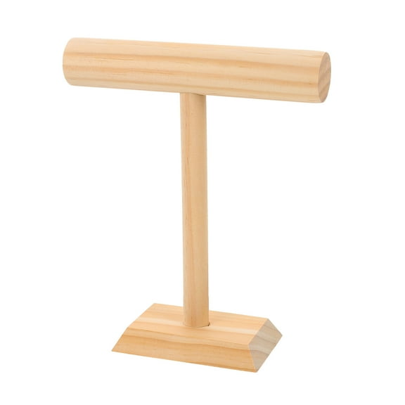 HONITANO Jewelry Display Holder Light Yellow For Home 1Pcs 12.2X11.8X3.1In