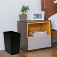 thumbnail image 6 of Tstorage 4.5 Gallon Plastic Office Wastebasket, Plastic Trash Cans, 3 Packs, 6 of 7