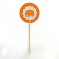thumbnail image 3 of Darling Souvenir, Elephant Cupcake Toppers, Birthday/ Baby Shower Party Dessert Decorations - Pack Of 20, 3 of 3